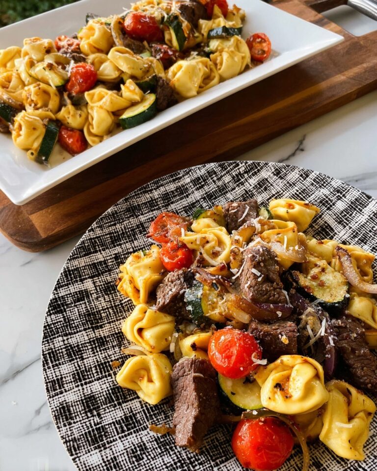 Holiday Steak & Tortellini Skillet Recipe