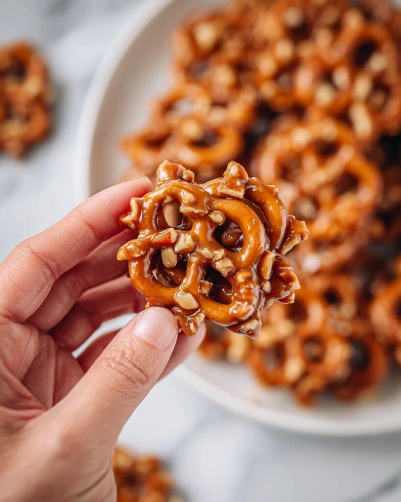 Butter Toffee Pretzels Recipe