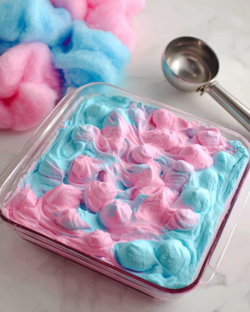 No-Churn Cotton Candy Ice Cream Recipe