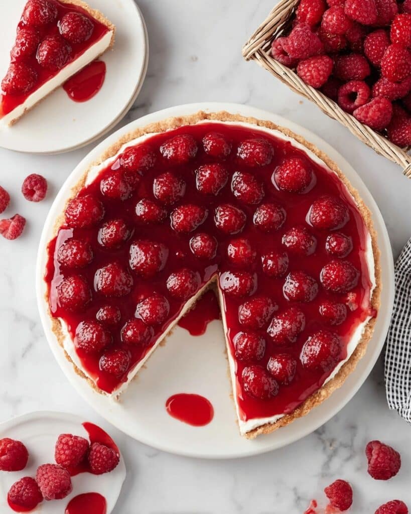 Fresh Raspberry Pie with Juicy Filling Recipe