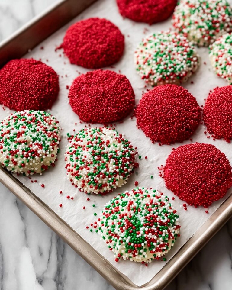 Festive Christmas Sprinkle Cookies Recipe