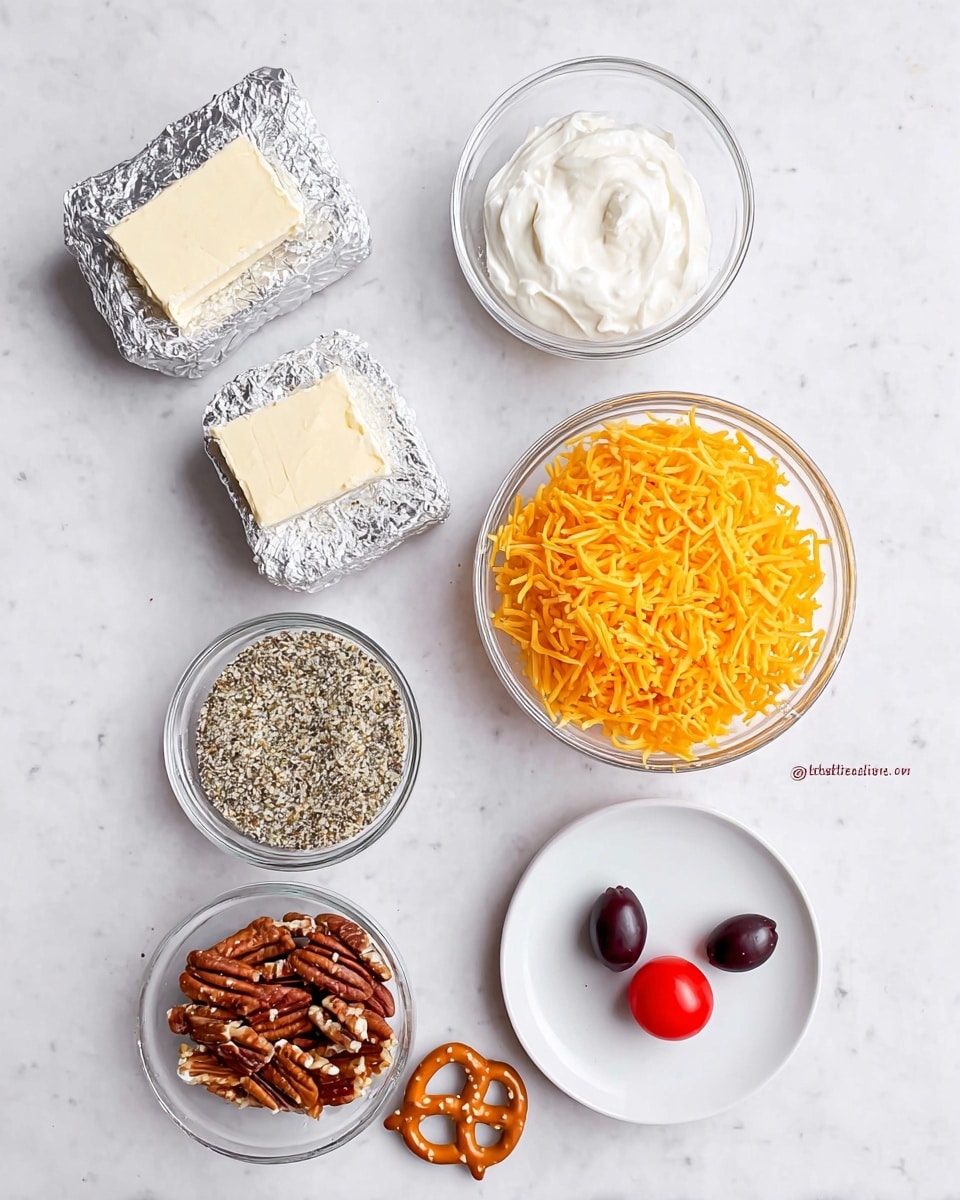 Reindeer Cheese Ball (Perfect Christmas Appetizer) Recipe - Recipe Image