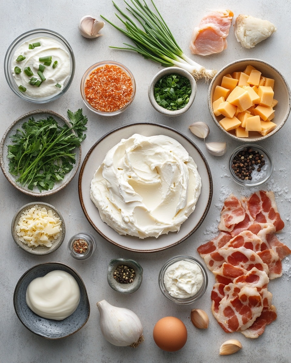 Twelve dinner slider buns with golden brown tops, sprinkled with light crumbs and chopped green herbs, arranged in a 3 by 4 pattern in a clear glass baking dish. Between the bun tops and bottom there is a creamy white layer with bits of herbs, mixed with shredded orange cheese that slightly melts and drips down the sides. The dish rests on a white marbled surface with a metal fork visible in the background. Photo taken with an iphone --ar 4:5 --v 7