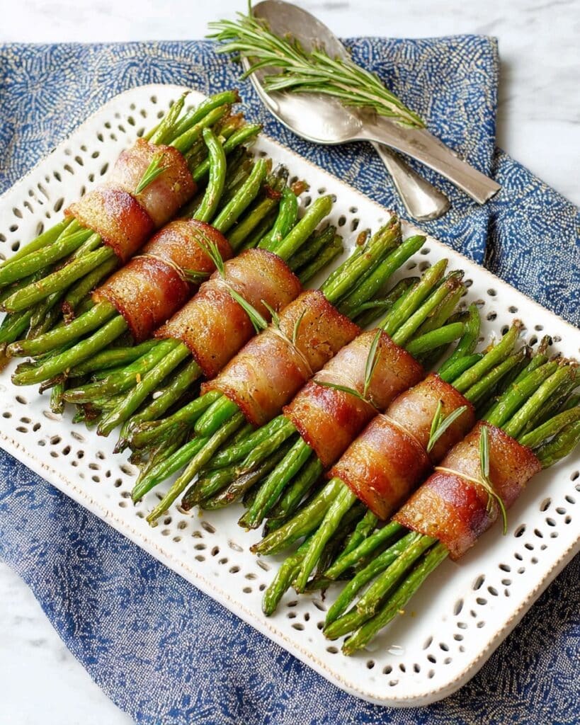Bacon-Wrapped Green Bean Bundles Recipe