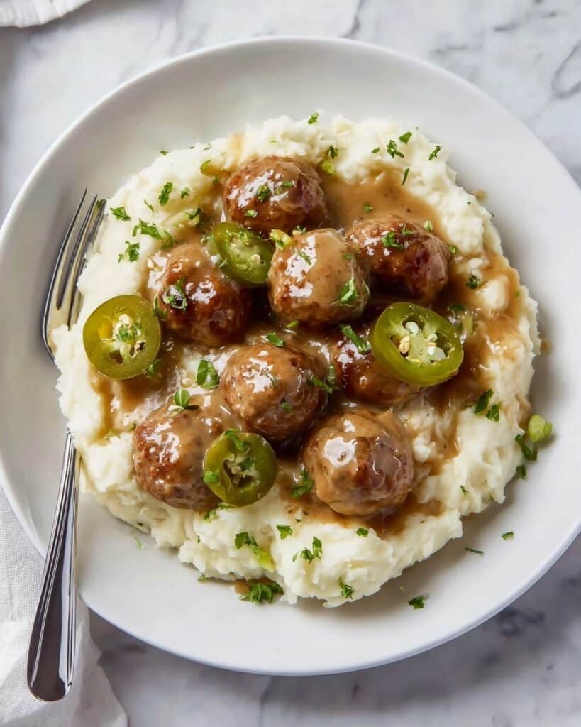 Slow Cooker Mississippi Meatballs Recipe