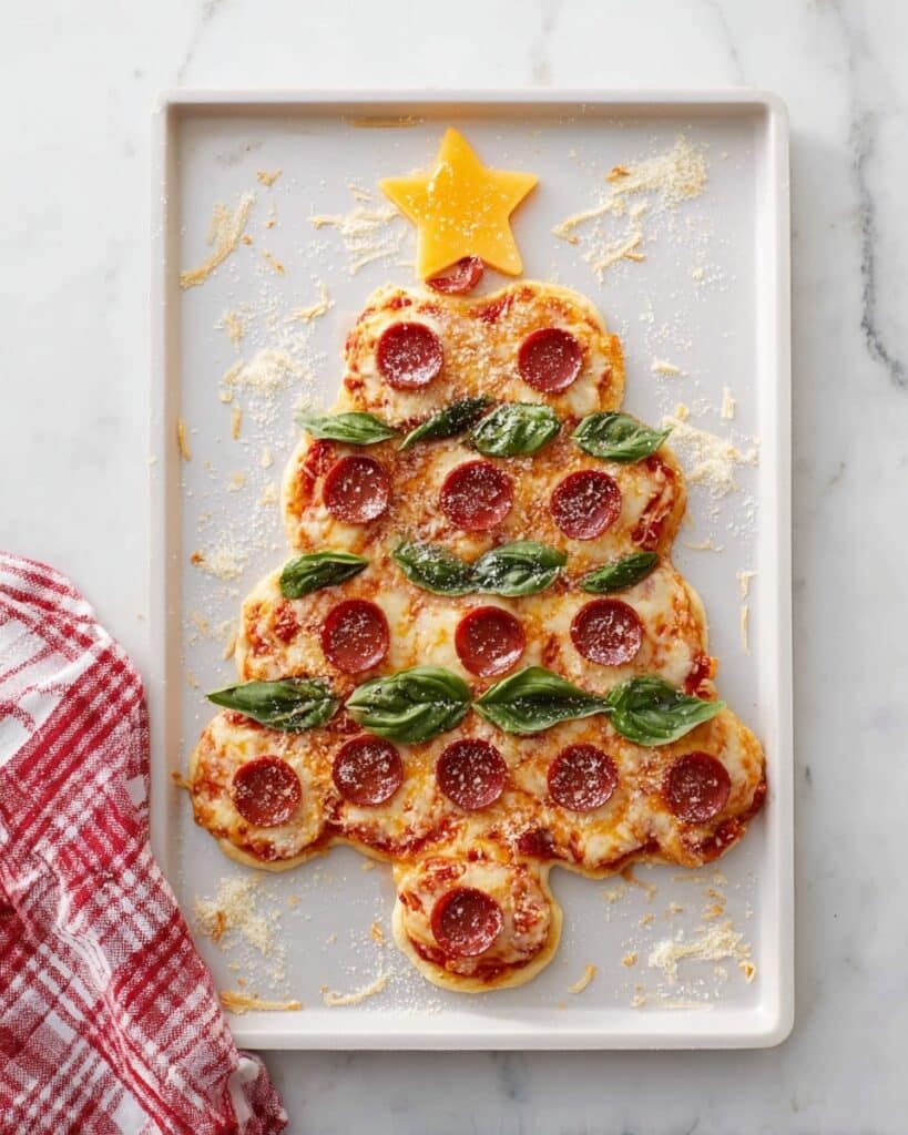 Easy Christmas Pizza Recipe