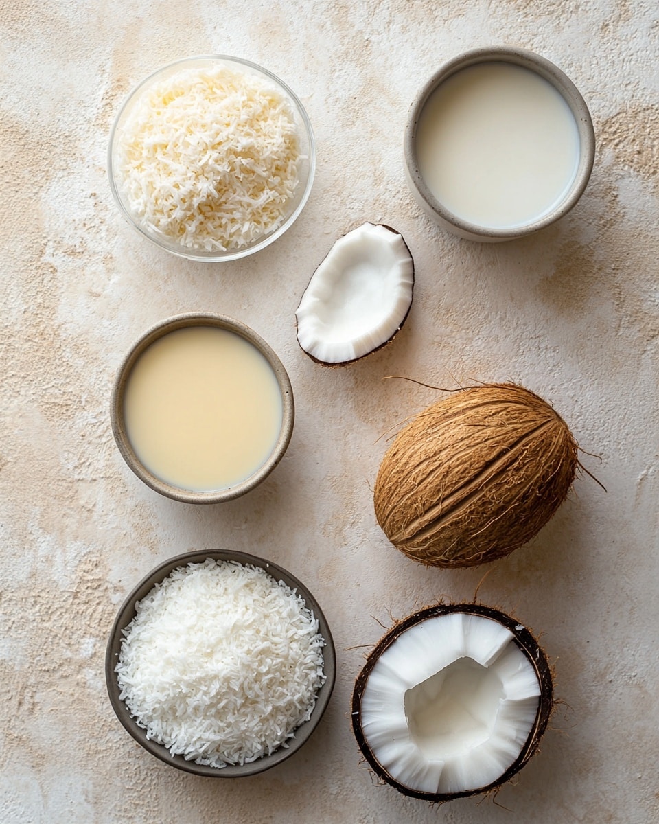 Brazilian Coconut Pudding Recipe - Recipe Image