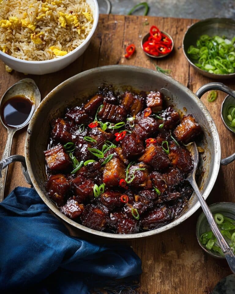Sticky Chinese Pork Belly Recipe
