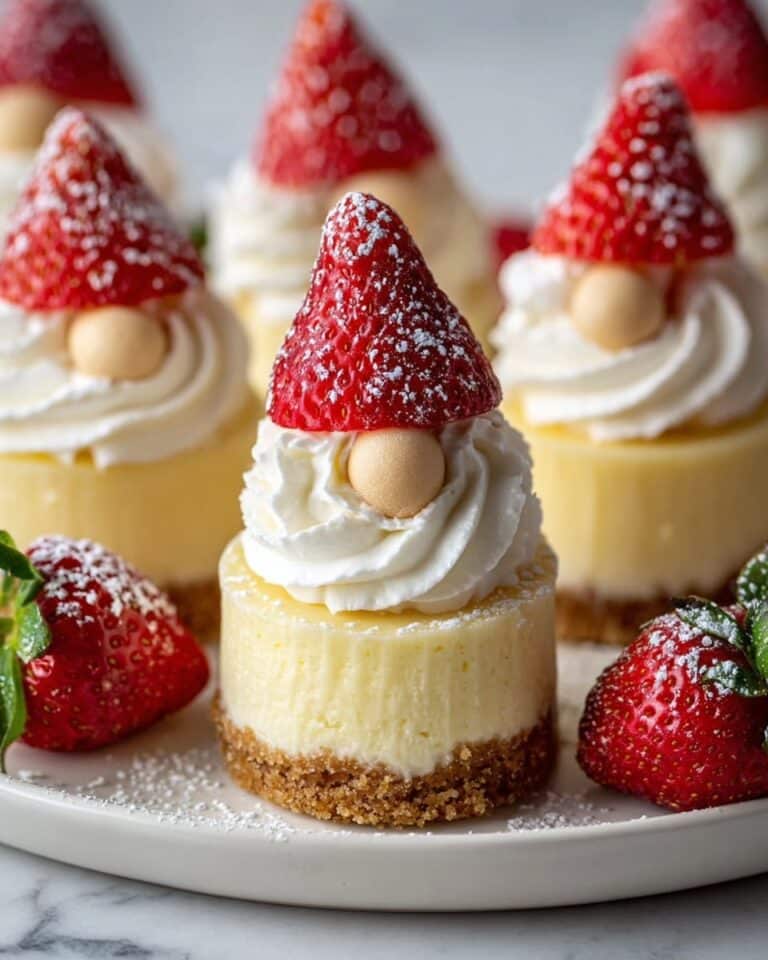 Gnome Mini Cheesecakes Recipe
