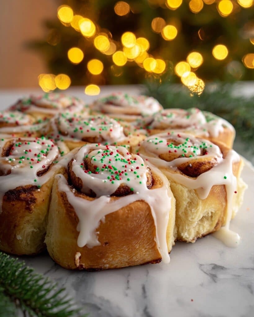 Christmas Tree Cinnamon Rolls Recipe