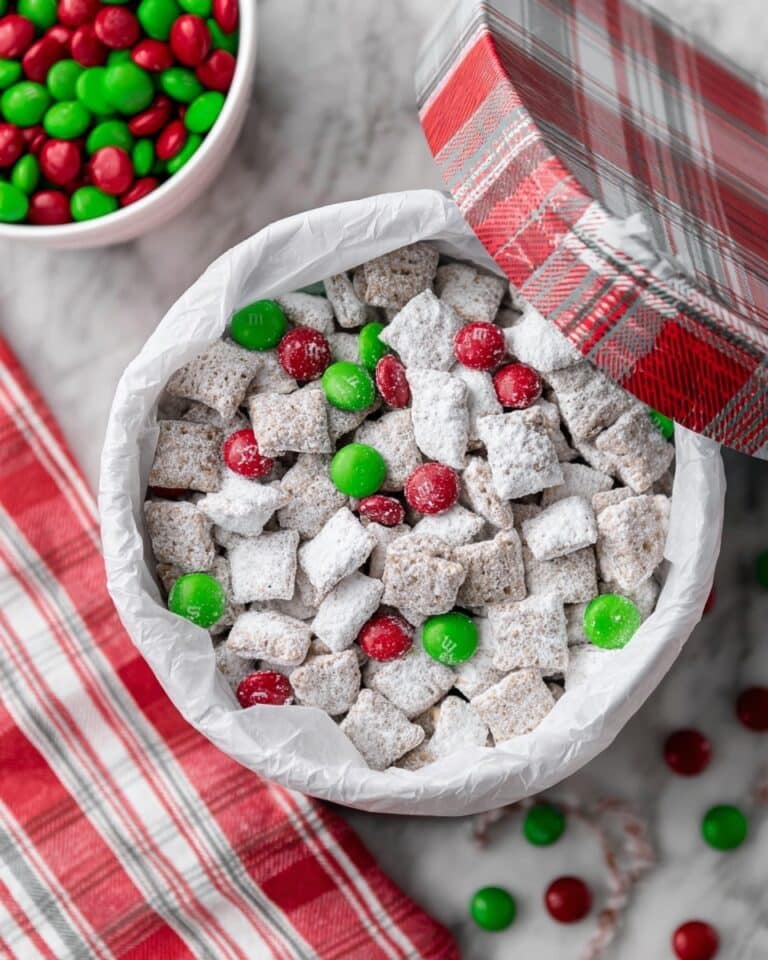 Festive Christmas Puppy Chow Recipe