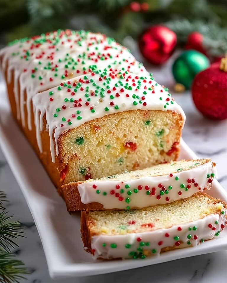 Christmas Sprinkle Buttermilk Bread Recipe