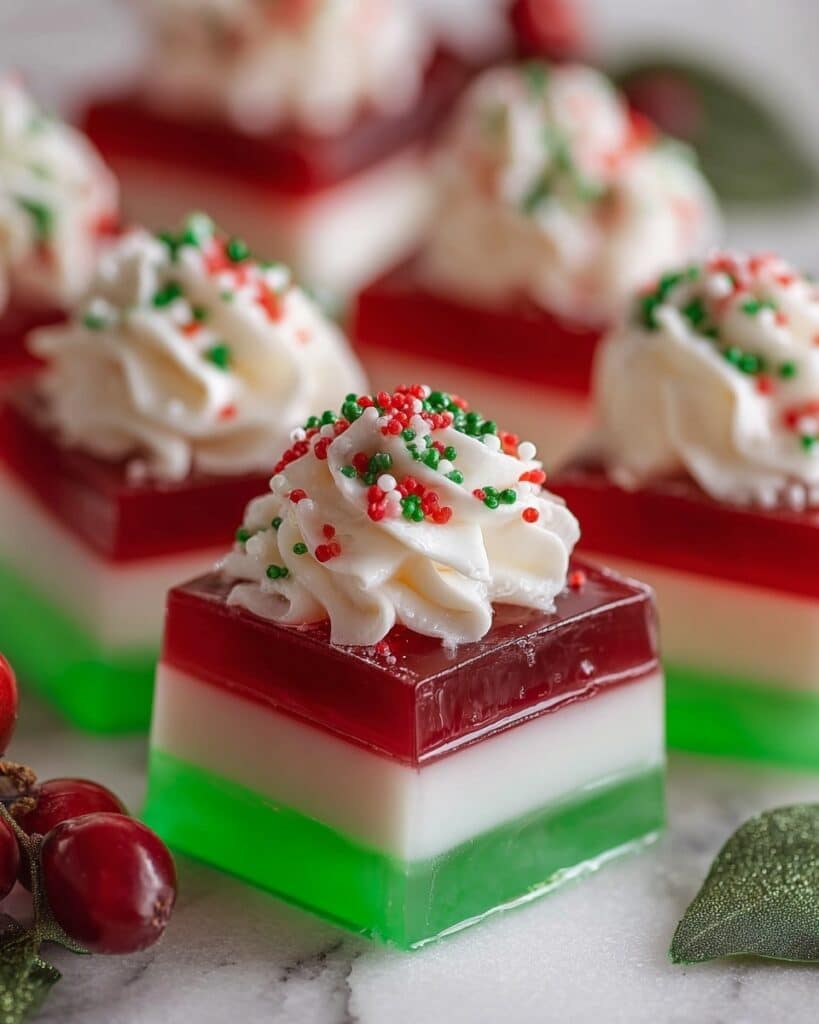 Christmas Ribbon Salad Recipe