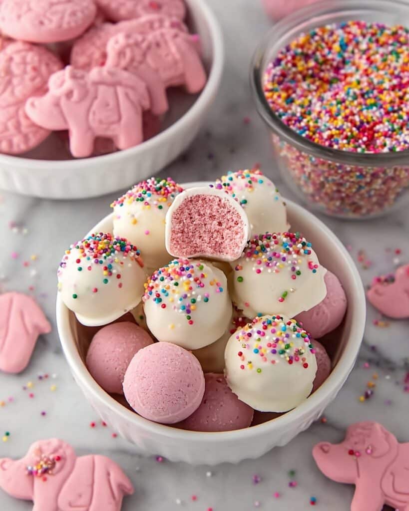 Circus Animal Cookie Balls Recipe