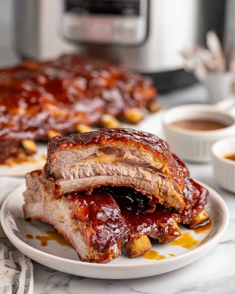 Festive Slow Cooker Baby Back Ribs Recipe