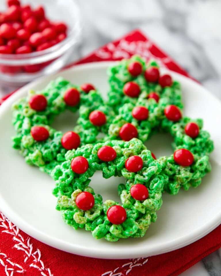 Christmas Wreath Cookies Recipe