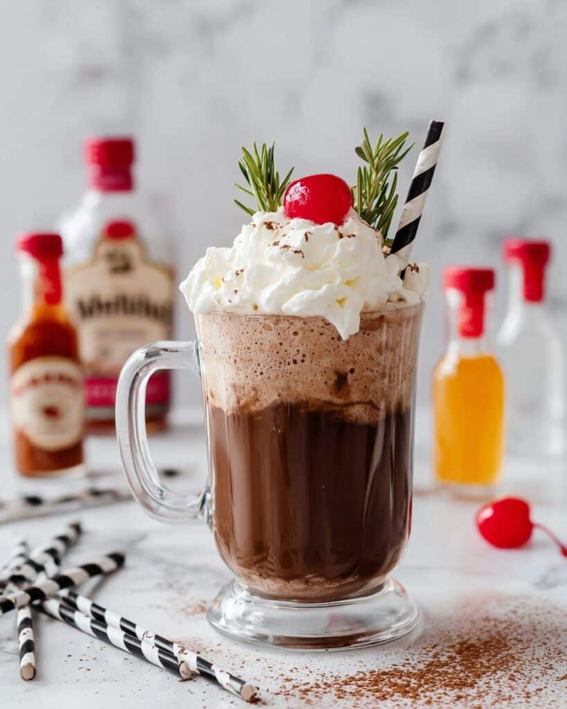 Drunken Rudolph: A Festive Hot Cocoa with Baileys and Fireball Recipe