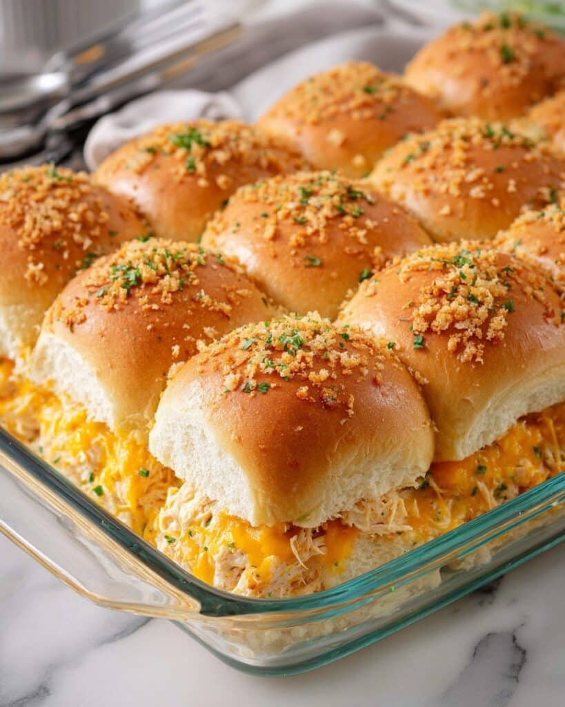 Crack Chicken Sliders on Hawaiian Rolls Recipe