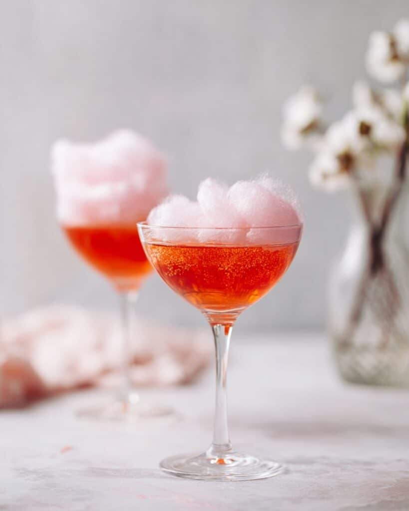 Cotton Candy Champagne Cocktail Recipe