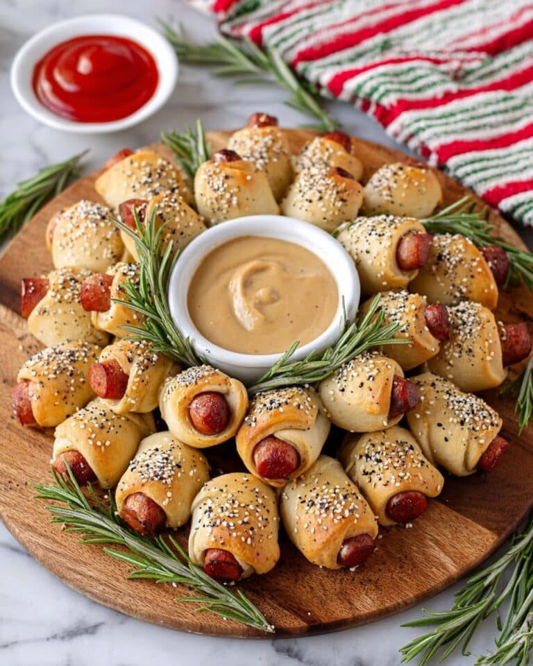 Everything Pigs in a Blanket Wreath Recipe