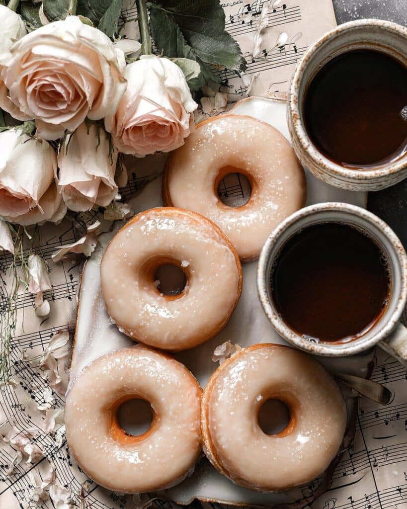 Glazed Baked Orange Donuts Recipe