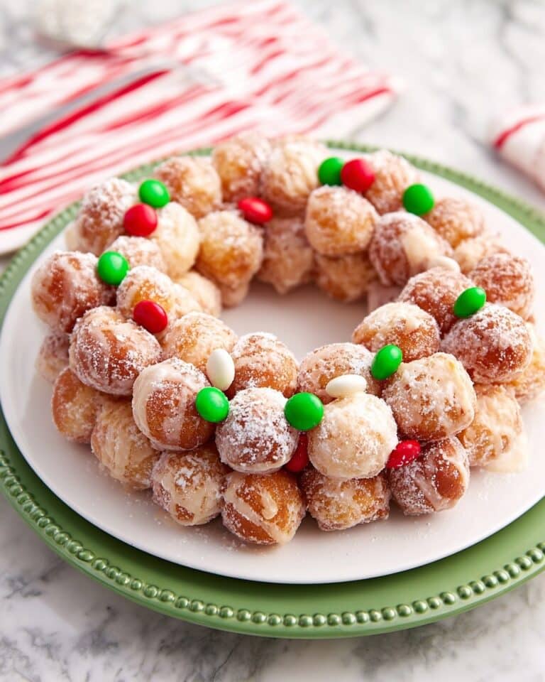 Christmas Donut Wreath Recipe