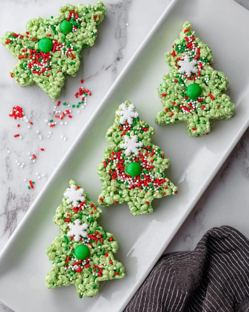 Christmas Rice Krispie Treats Recipe