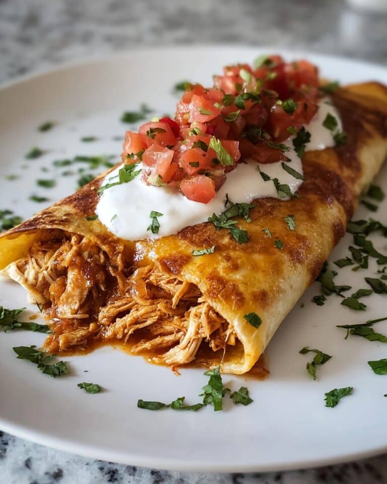 Homemade Chicken Chimichangas That Crunch Perfectly Recipe