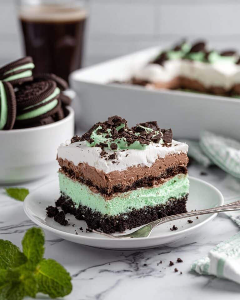 Mint Chocolate Lasagna Recipe