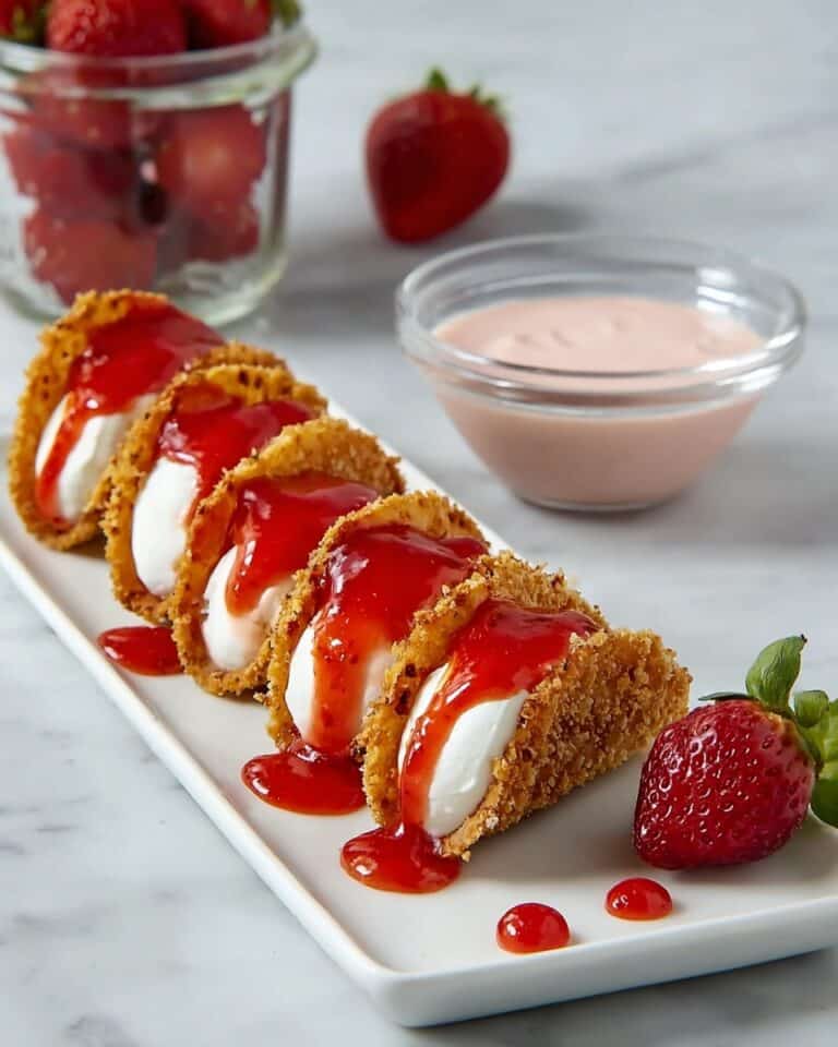 Strawberry Cheesecake Tacos Recipe