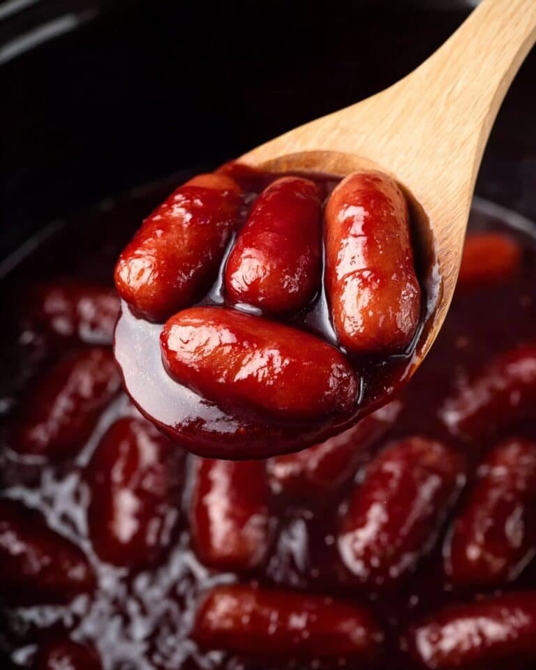 Slow Cooker Smokies with Grape Jelly Recipe