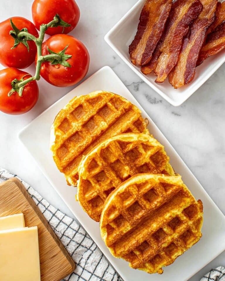 Cheesy Mozzarella Chaffle Recipe
