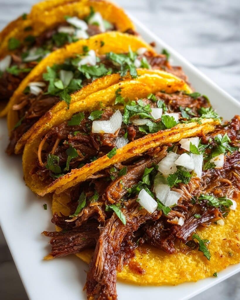 Crock Pot Birria Tacos Recipe