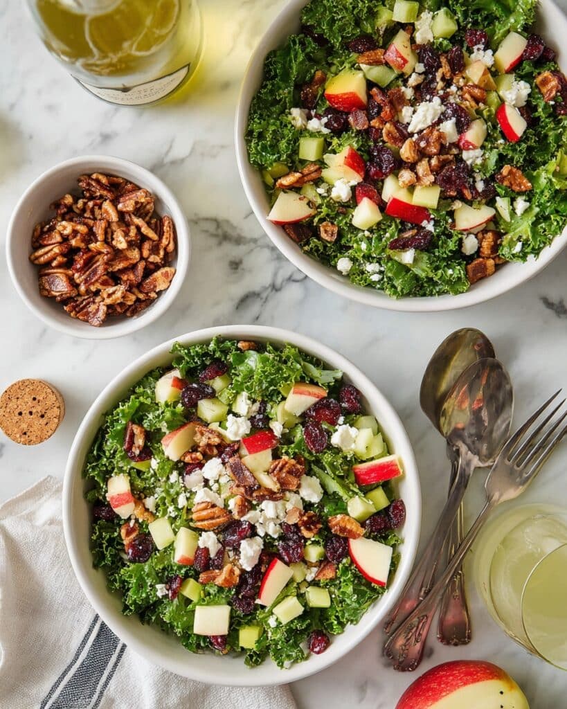 Apple Cranberry Pecan Salad with Candied Pecans Recipe
