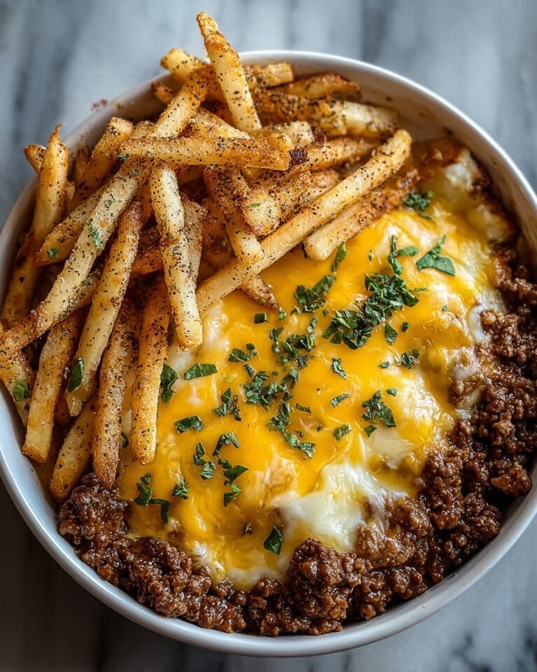 Cheeseburger French Fry Casserole Recipe