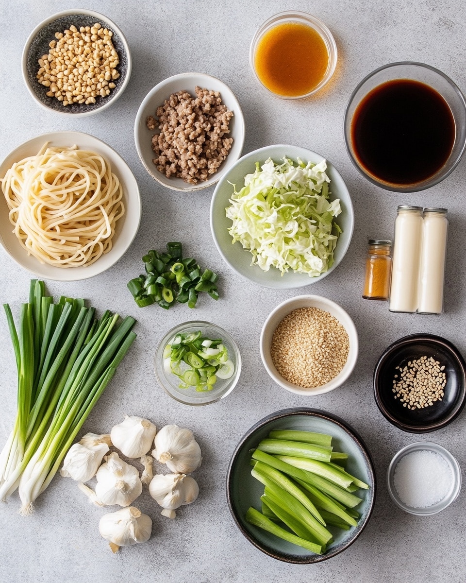 Potsticker Noodle Bowl Recipe - Recipe Image