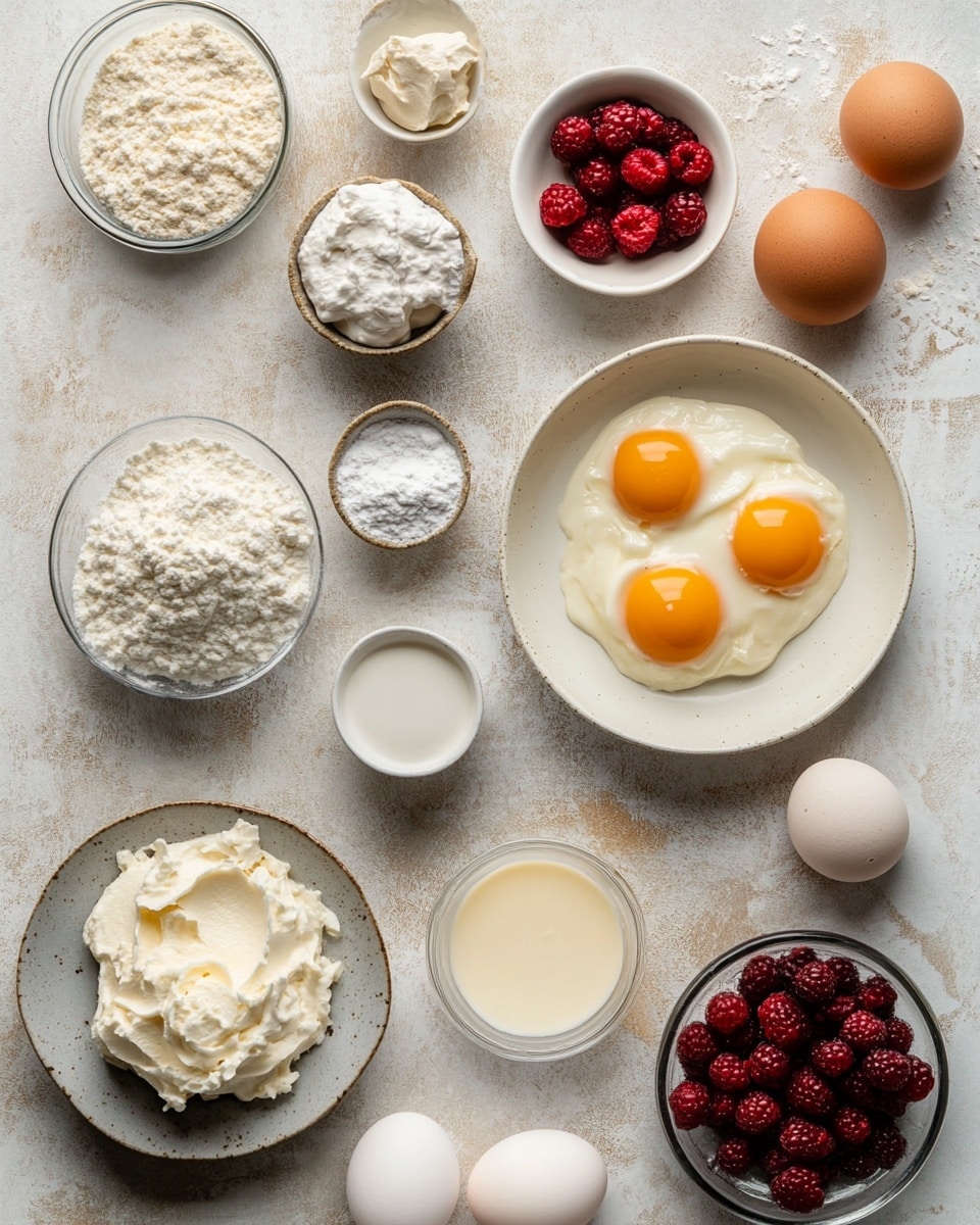 A close-up view of a light yellow cupcake with a soft and fluffy texture, filled with a thick white cream in the center. The cupcake has a dusting of white powdered sugar covering the top and surrounding area on a white marbled surface. In the background, there are more cupcakes with the same powdered sugar topping, showing smooth white frosting swirls on some. The cupcake paper liners are light and pale in color, complementing the light yellow cake. photo taken with an iphone --ar 4:5 --v 7