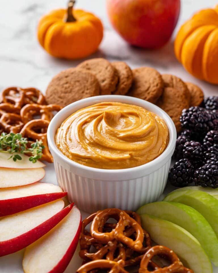 Creamy Pumpkin Dip with Pumpkin Pie Spice Recipe