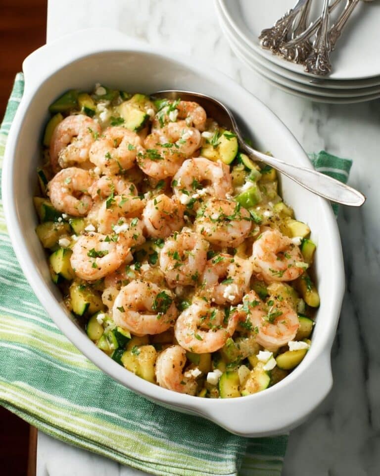 Baked Potato with Lemon Shrimp Recipe
