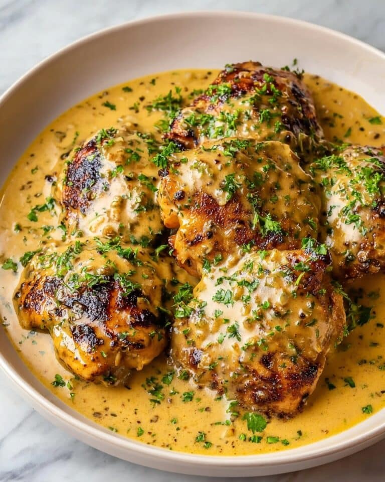 Slow Cooker Honey Mustard Chicken Recipe