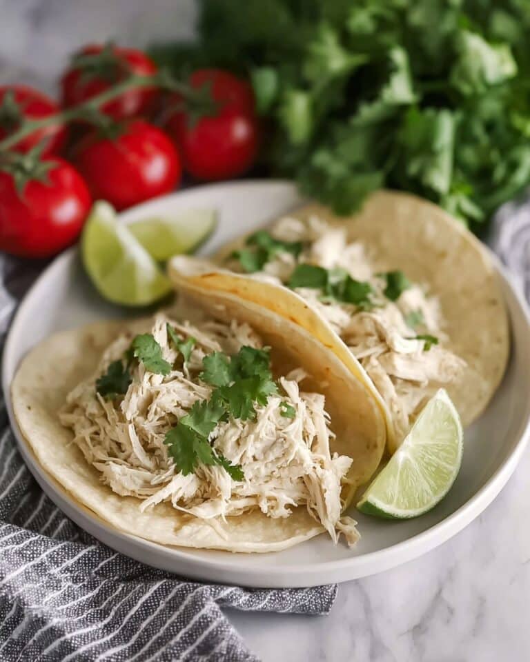 Pressure Cooker Lime Verde Chicken Recipe