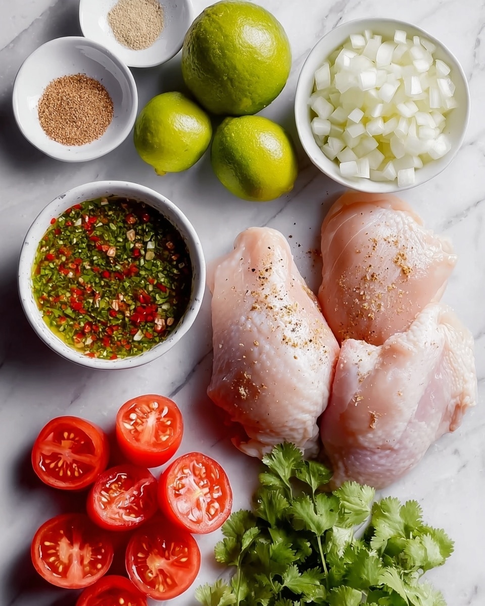 Pressure Cooker Lime Verde Chicken Recipe - Recipe Image