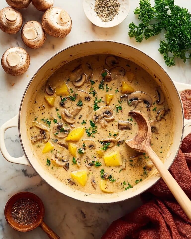 Vegan White Bean Mushroom Stew Recipe