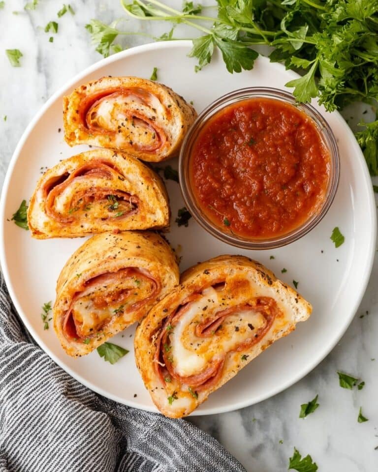 Easy Ham and Salami Stromboli with Mozzarella and Marinara Recipe