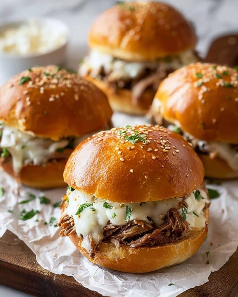 Easy Crockpot French Dip Sandwiches Recipe