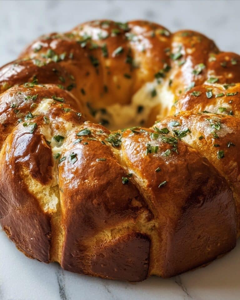 Easy Chicken Alfredo Monkey Bread Recipe