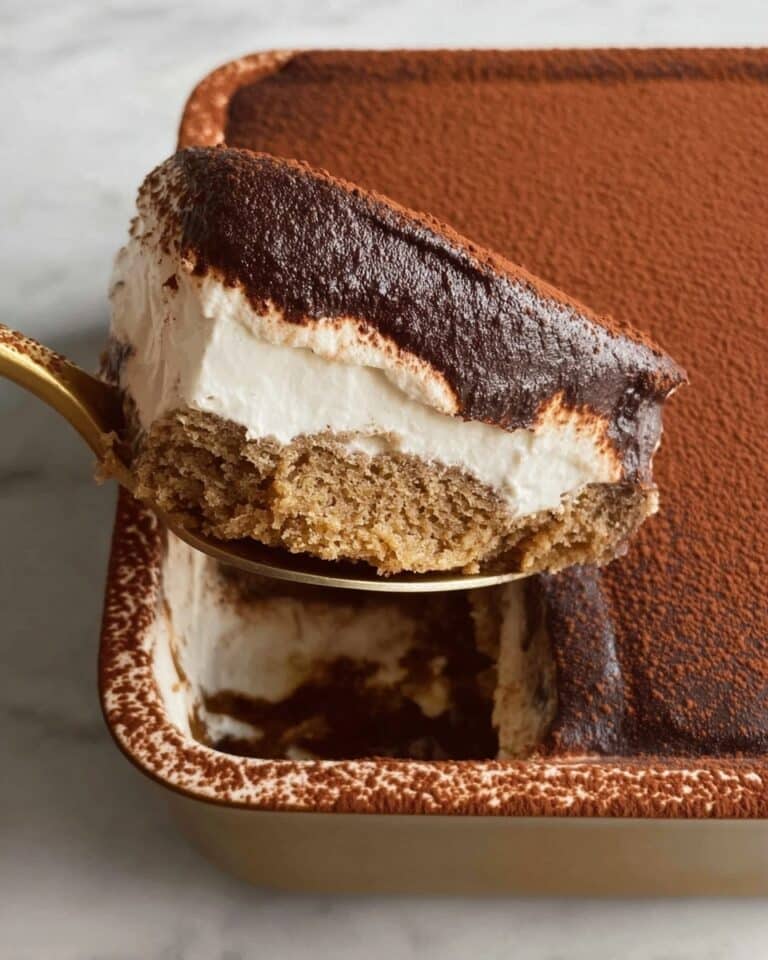 Tiramisu Baked Oats with Creamy Yogurt Layer Recipe