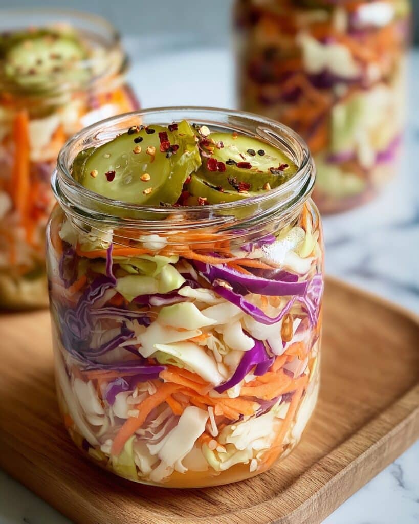 Sweet & Spicy Pickle Slaw Recipe