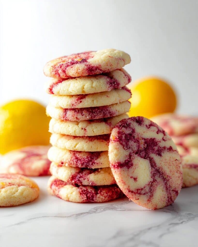 Lemon Raspberry Cookies Recipe