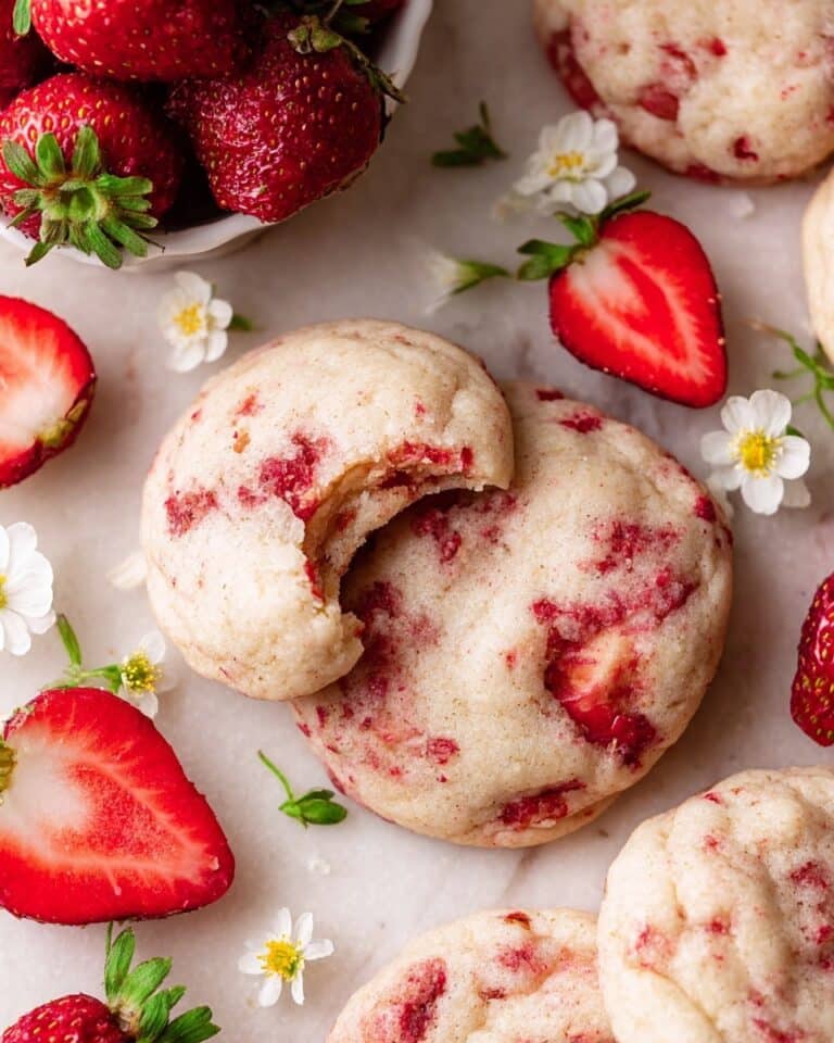 Strawberry Cheesecake Cookies Recipe